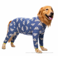 Pet Clothes Golden Labrador Fat Dogs Printed zipper